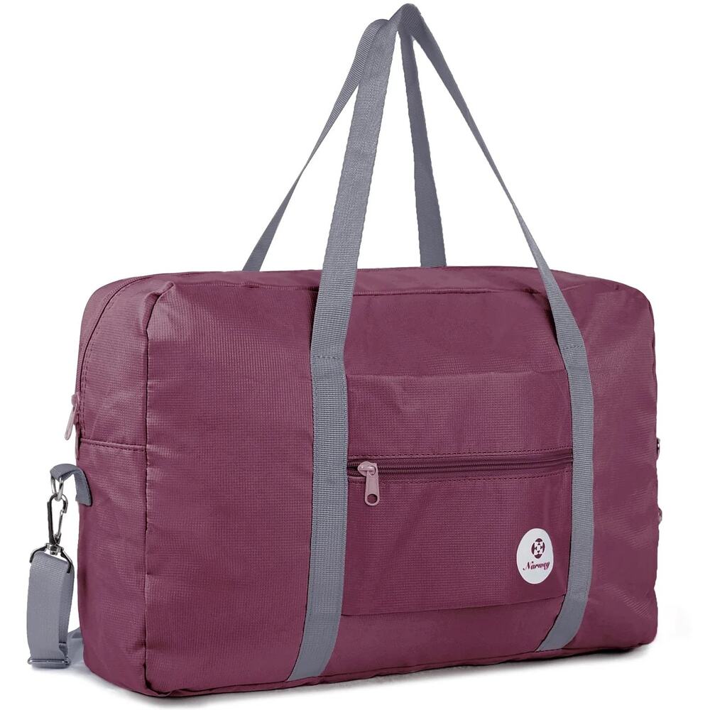 NWOT Narwey Foldable Duffel Bag Tote w/Shoulder Strap